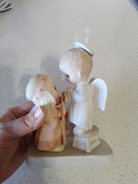 Jonathan And David Jesus Is Born Precious Moments Figurine Collectible
